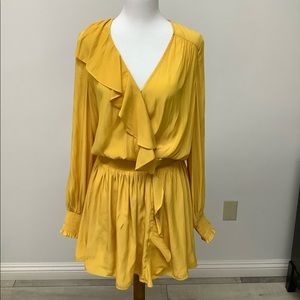 Ramy Brook Corina Dress in Marigold